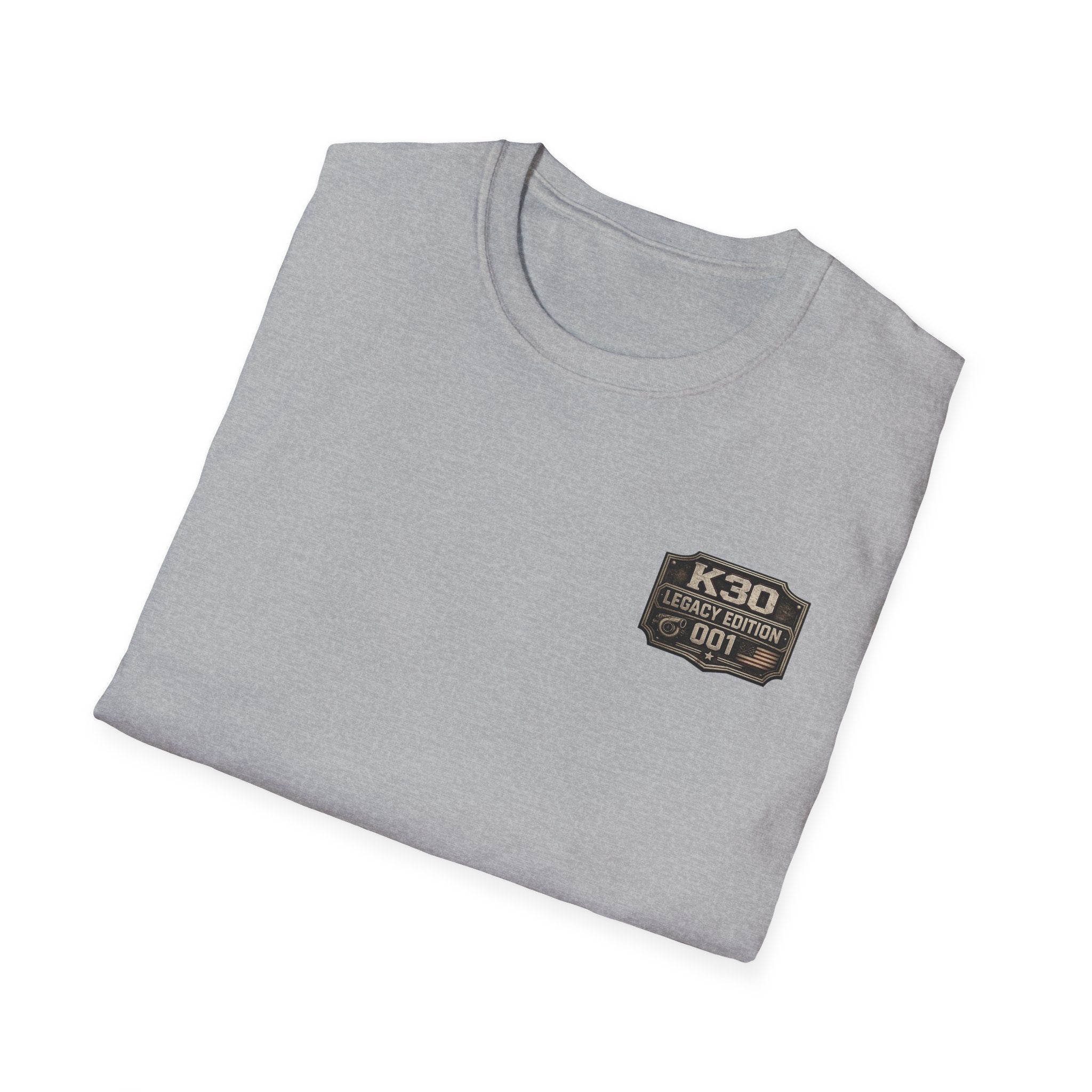 Legends Don't Retire - K30 Legacy Edition T-Shirt — Retro Motorsport Badge Tee