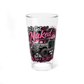 "Let's Get Naked" Jeep Off‑Road 16oz Pint Glass - Mixing Glass