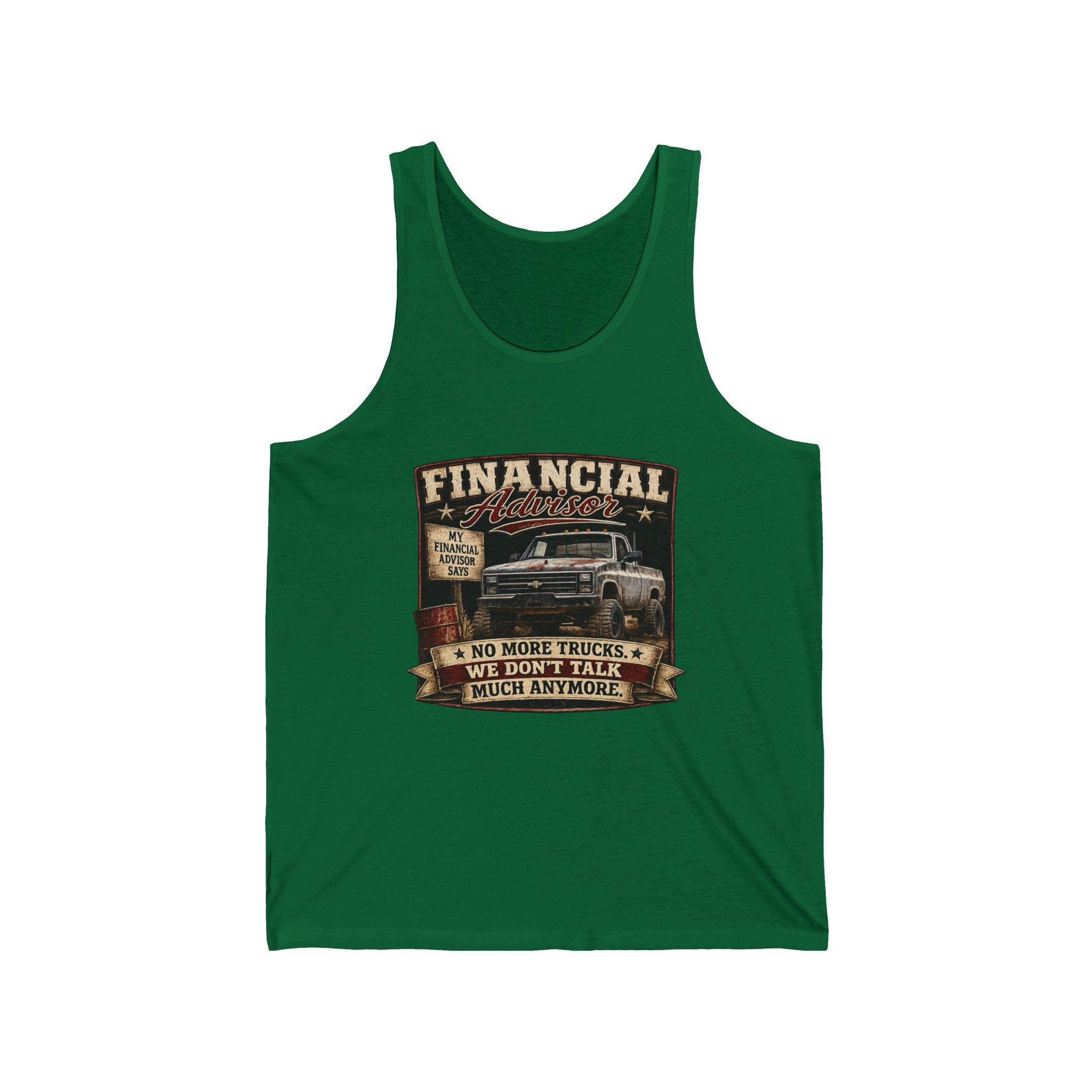 Financial Advisor Jersey Tank