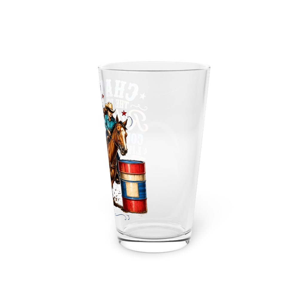 Chase the Dream Horse Pint Glass, 16oz