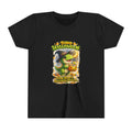 Dino Halloween "Tiny Roars, Big Candy Dreams" Cute Trick-or-Treat T-Shirt - Youth Tee