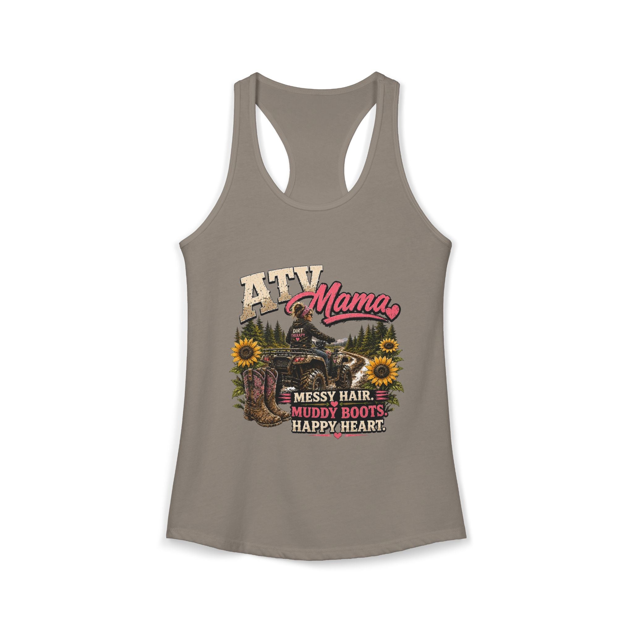 ATV Mama Women's Ideal Racerback Tank