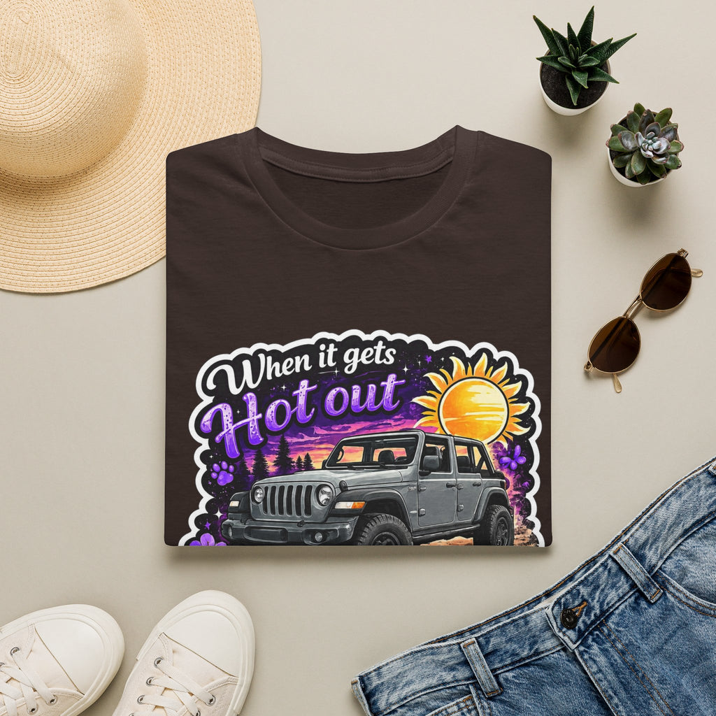 When It Gets Hot (Purple) Unisex Softstyle T-Shirt