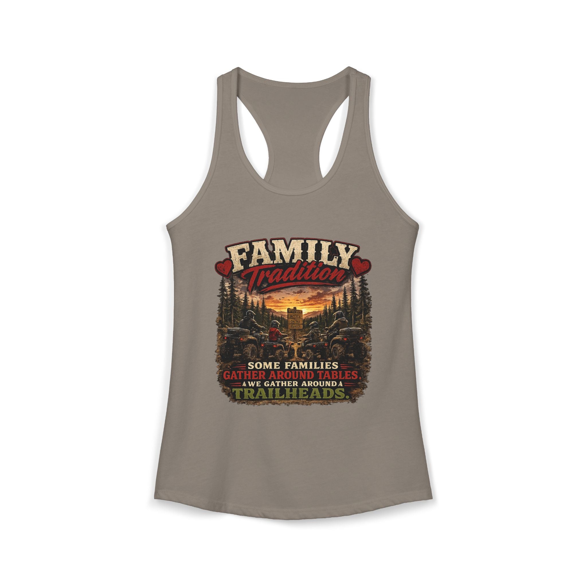 Family Tradition Women's Ideal Racerback Tank