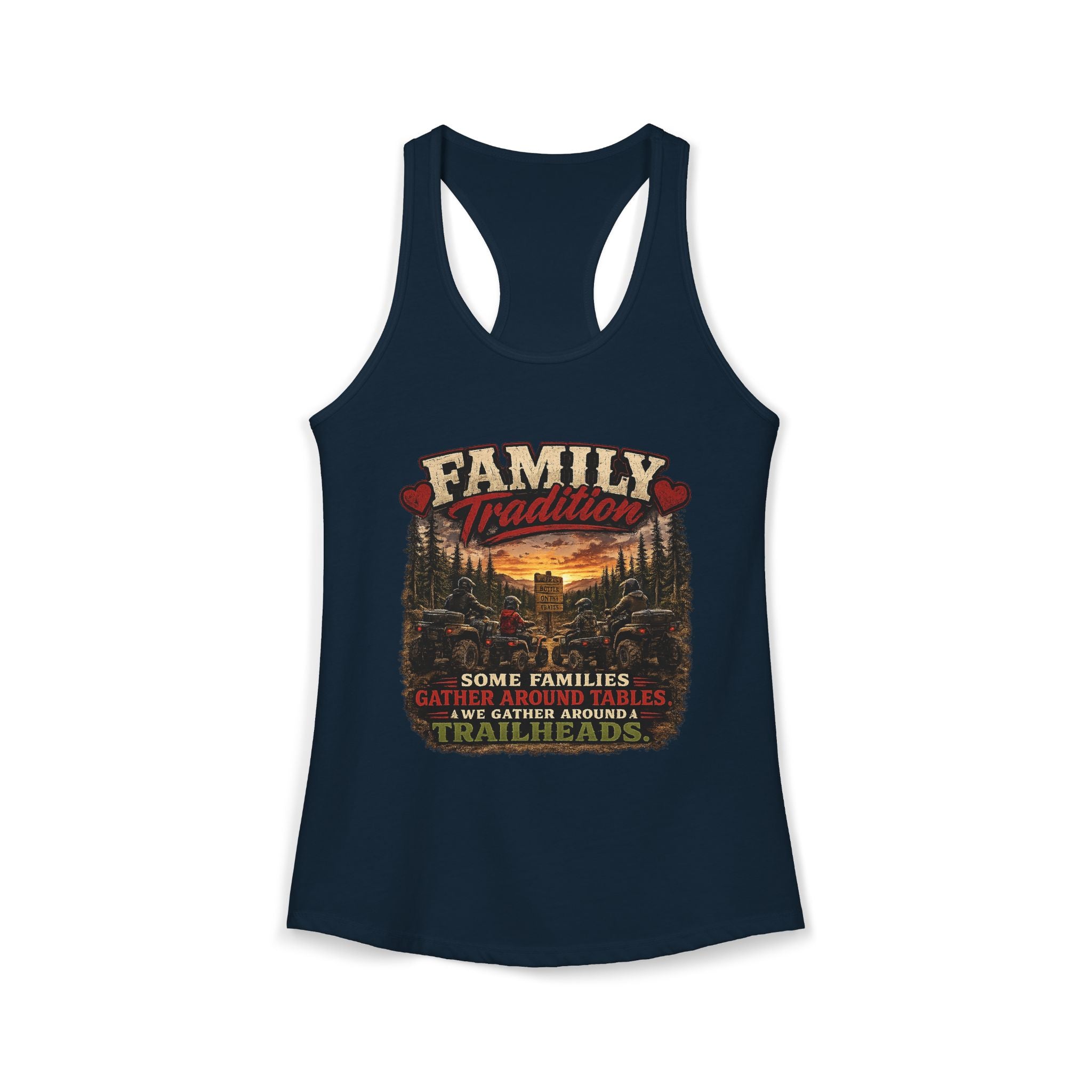 Family Tradition Women's Ideal Racerback Tank
