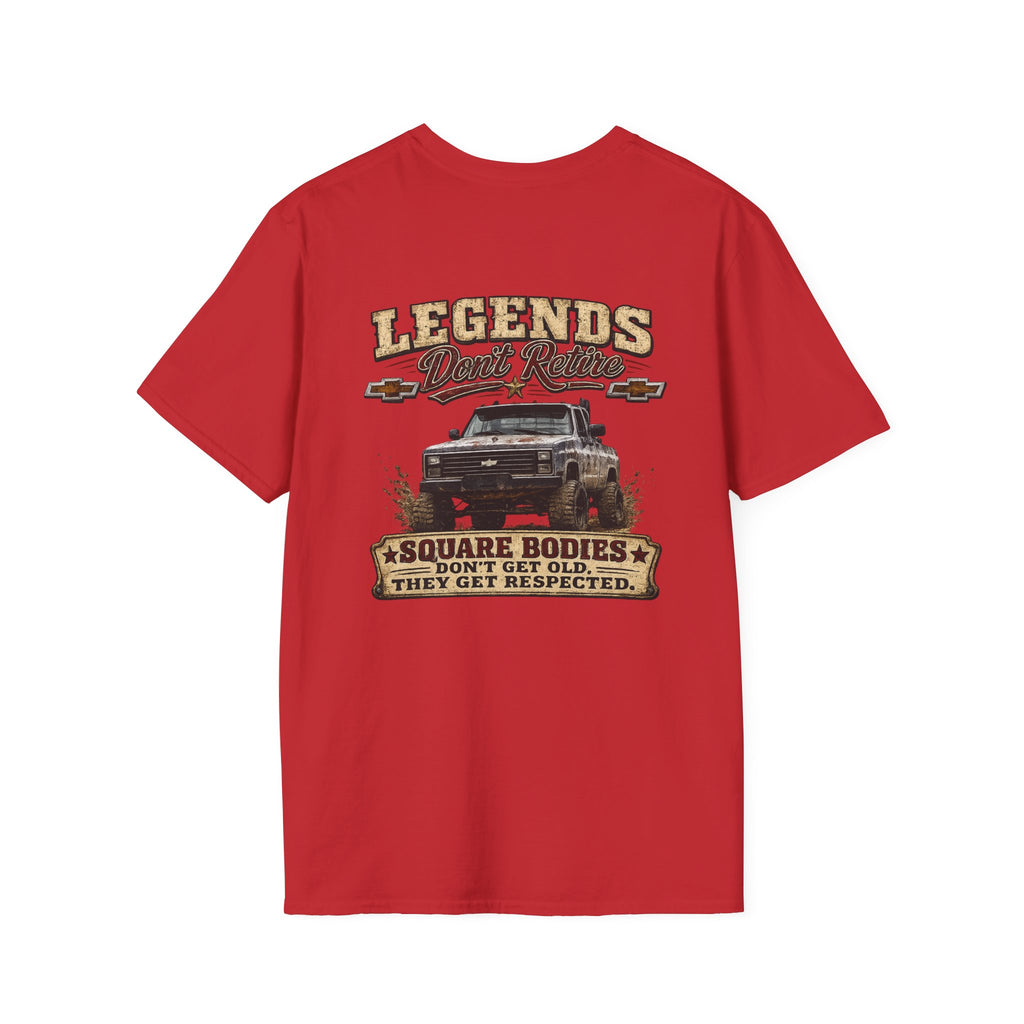 Legends Don't Retire - K30 Legacy Edition T-Shirt — Retro Motorsport Badge Tee