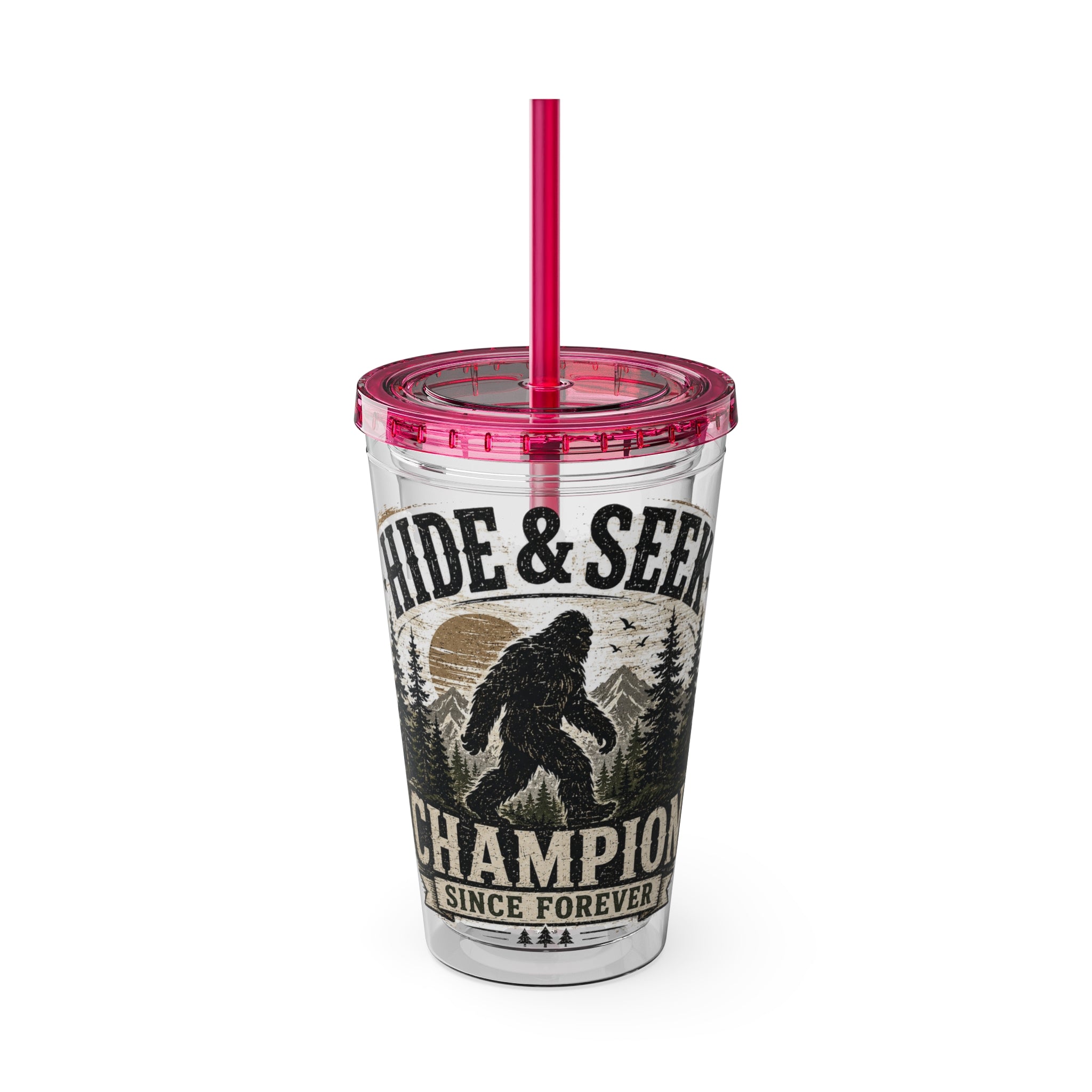 Hide & Seek Champion Since Forever Sunsplash Tumbler with Straw, 16oz