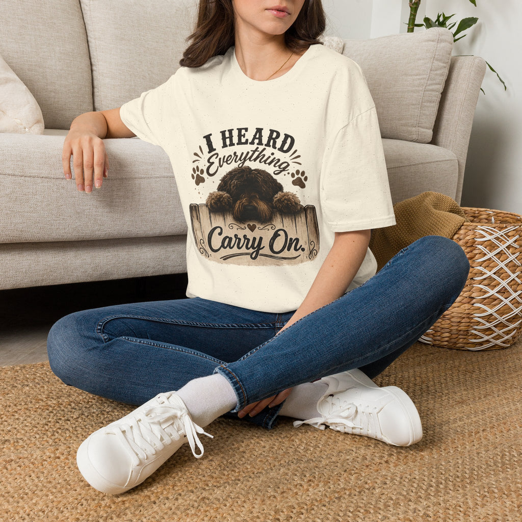 'I Heard Everything Carry On' - Unisex Softstyle T-Shirt
