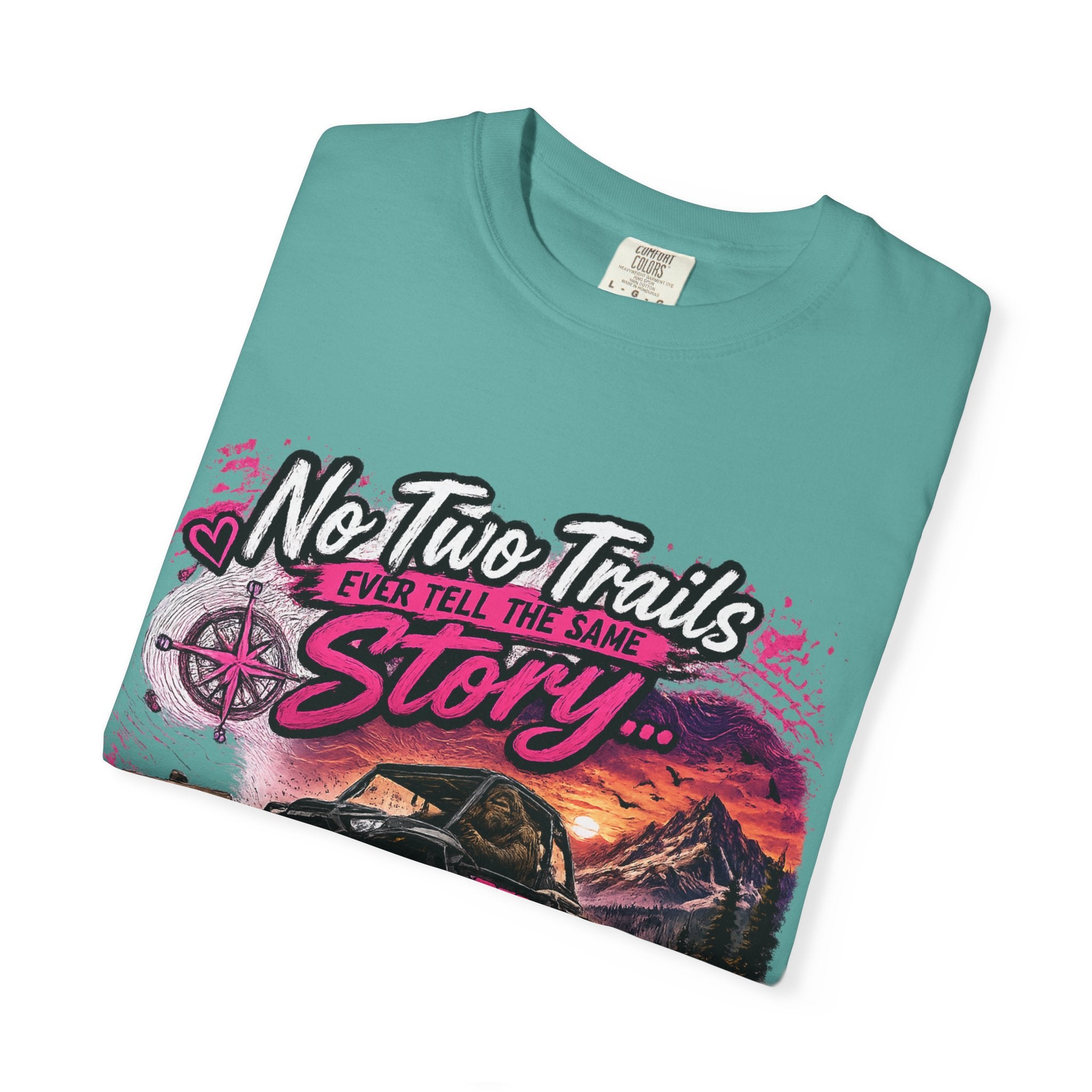 Off‑Road Truck T‑Shirt — “No Two Trails Ever Tell the Same Story” Adventure Tee