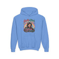 “Smile First, Plan Later” Retro Rainbow Chaos Graphic — Youth Hoodie