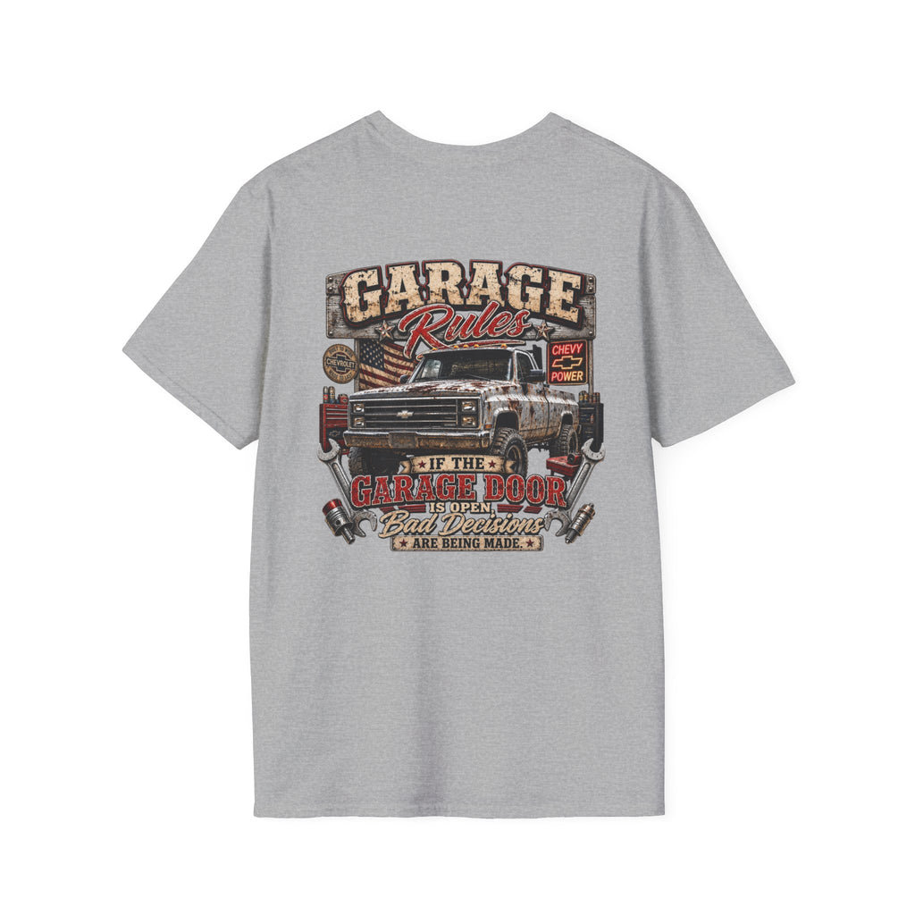 Garage Rules - Chevrolet K30 Vintage Badge T-Shirt