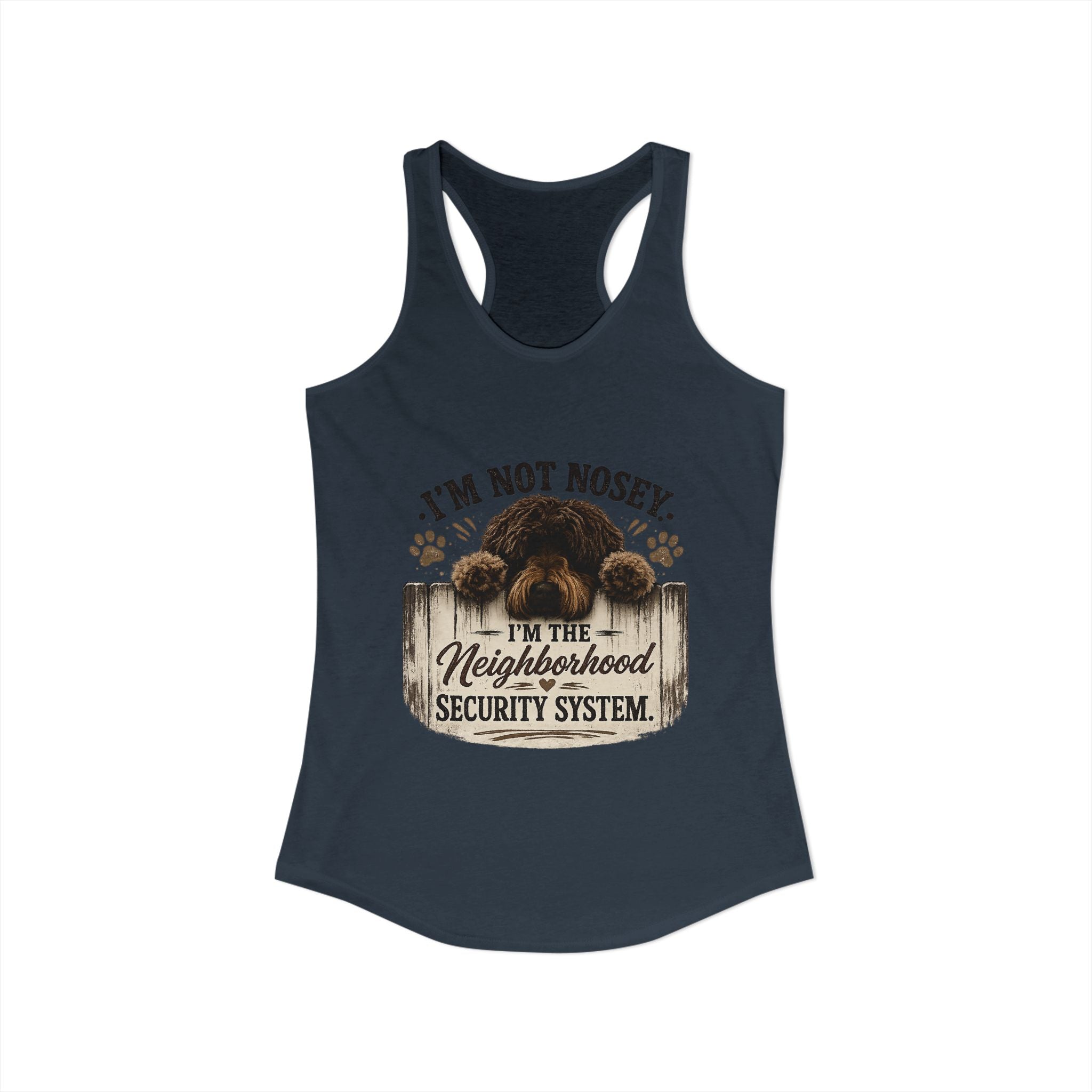 I'm Not Nosey Women's Ideal Racerback Tank