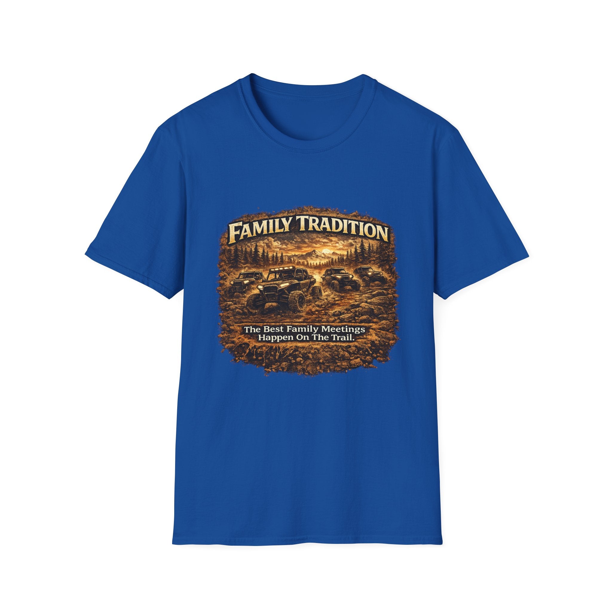 "Family Tradition" Off-Road Truck Vintage Graphic — T-Shirt
