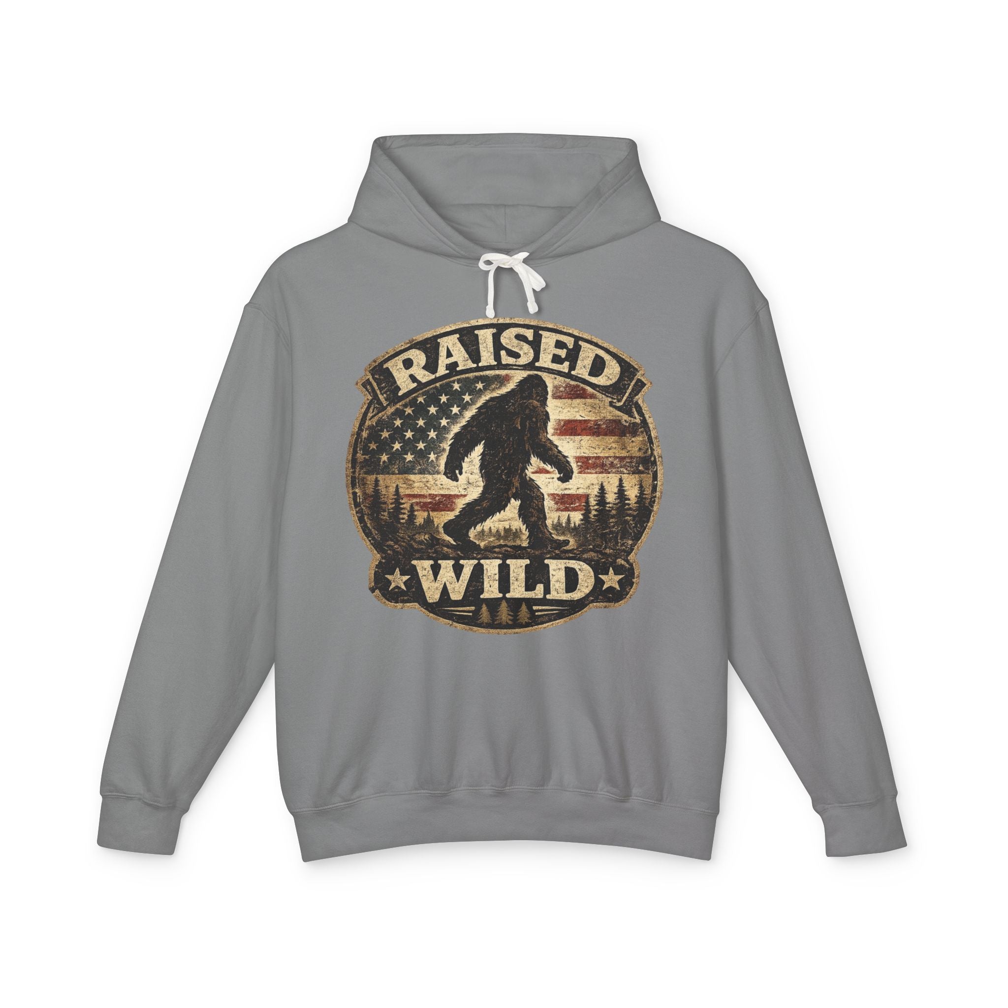 Raised Whild Bigfoot Hooded Sweatshirt