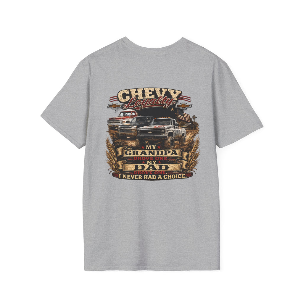 Chevy Loyalty Chevrolet K30 Vintage Patch T-Shirt — Retro Truck Owner Tee