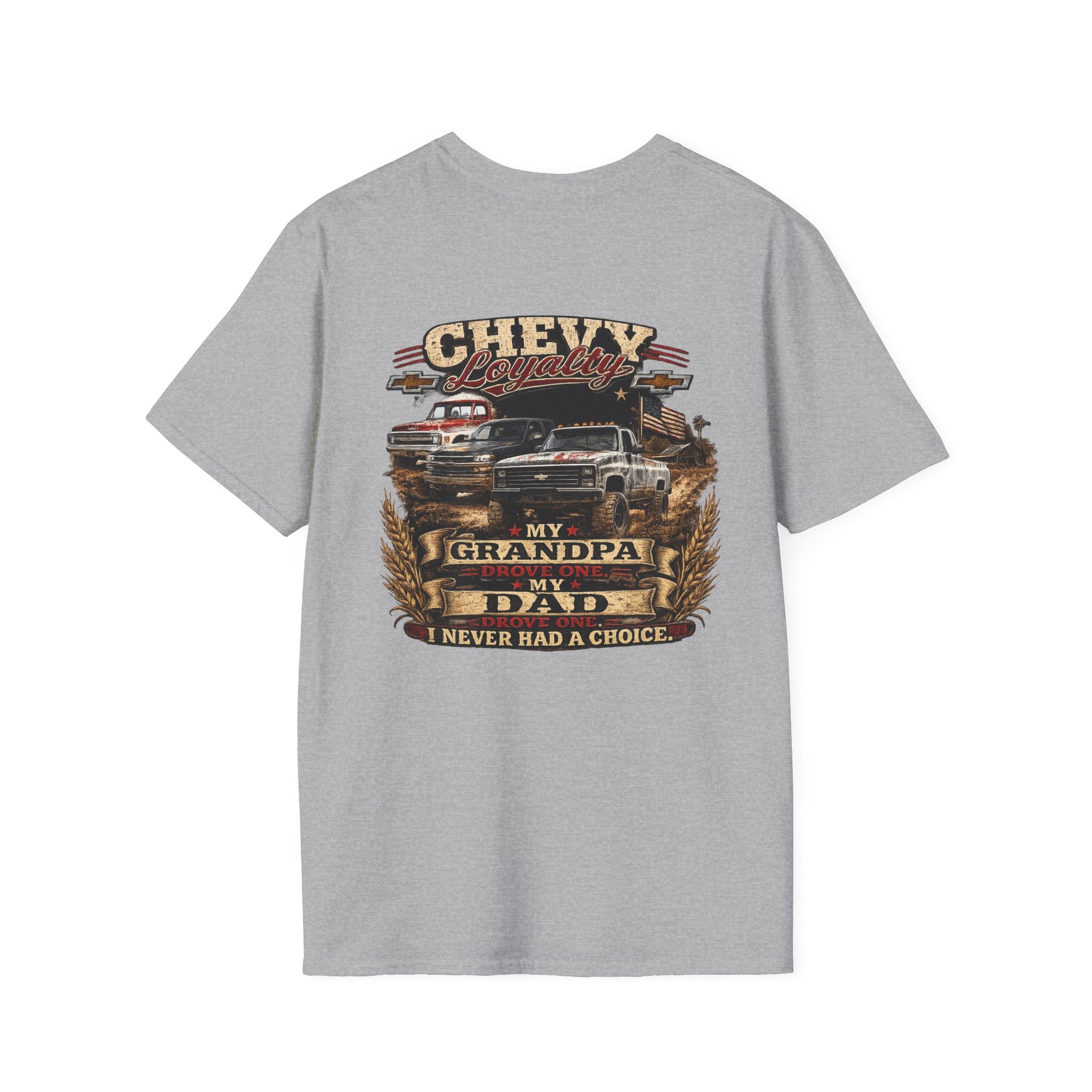 Chevy Loyalty Chevrolet K30 Vintage Patch T-Shirt — Retro Truck Owner Tee