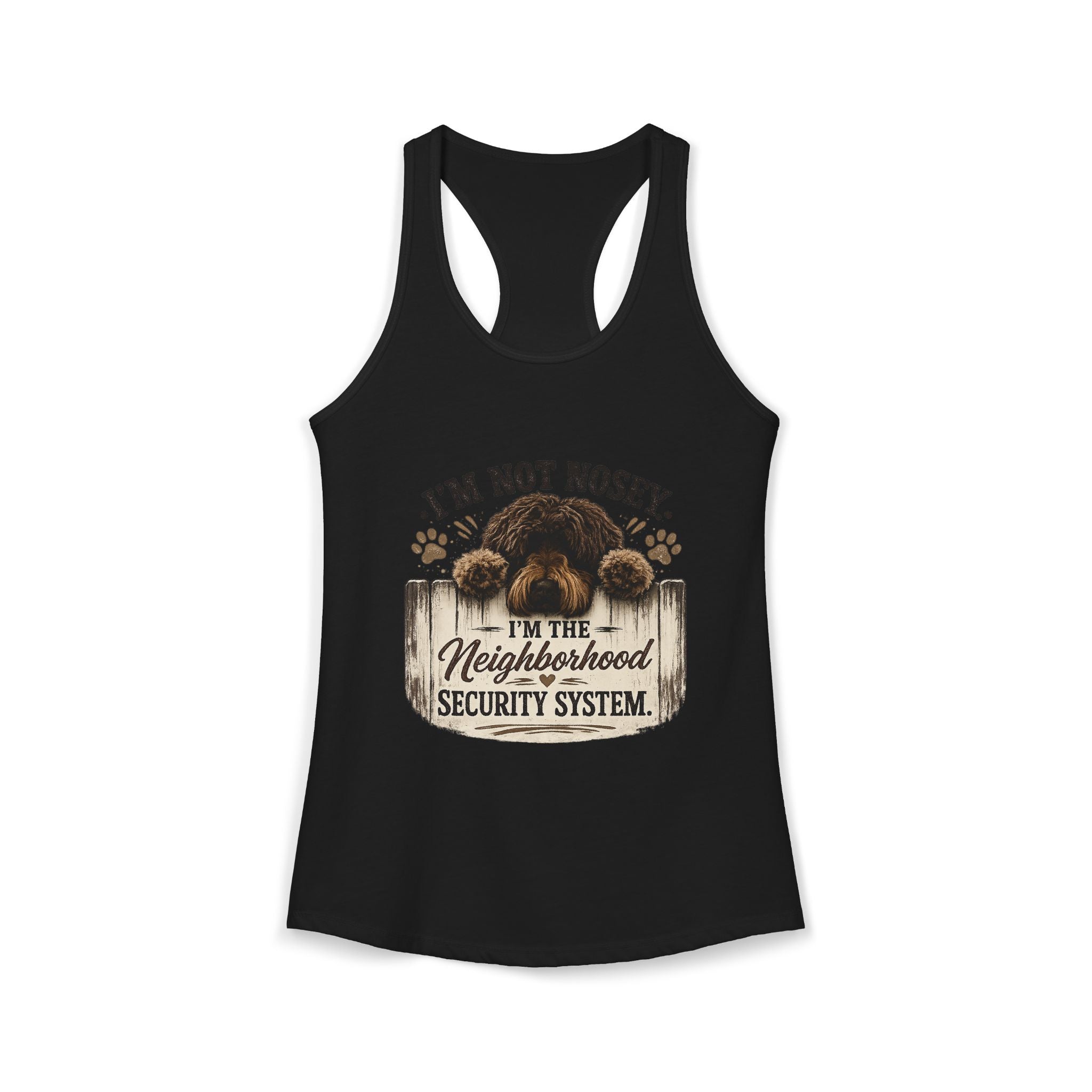 I'm Not Nosey Women's Ideal Racerback Tank