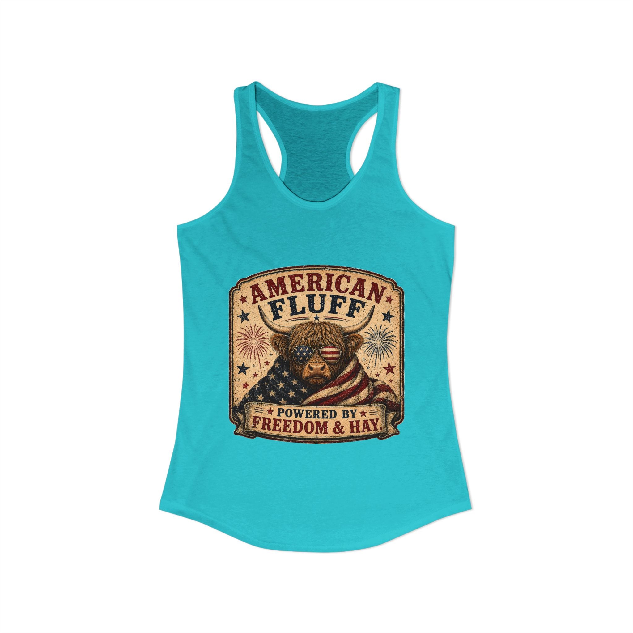 American Fluff Women's Ideal Racerback Tank