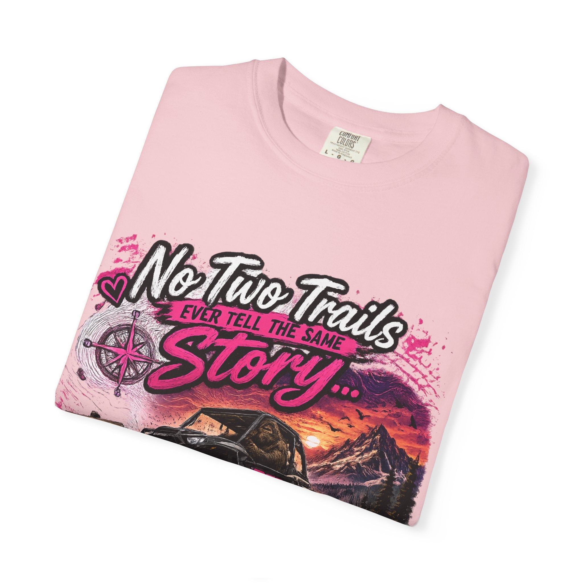 Off‑Road Truck T‑Shirt — “No Two Trails Ever Tell the Same Story” Adventure Tee