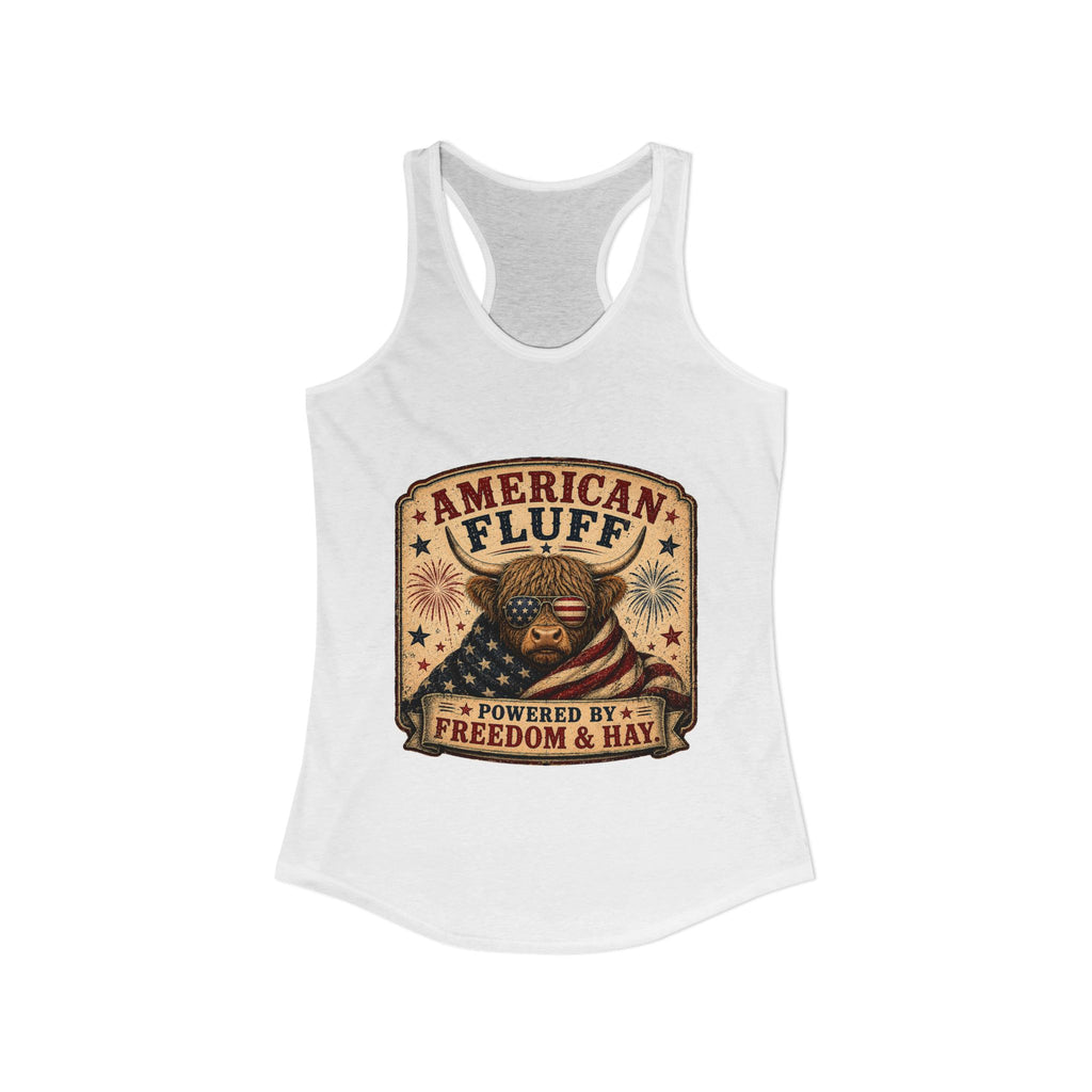 American Fluff Women's Ideal Racerback Tank