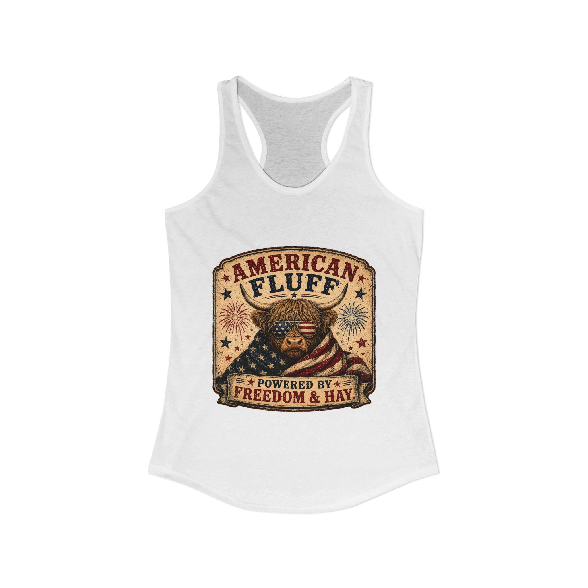 American Fluff Women's Ideal Racerback Tank