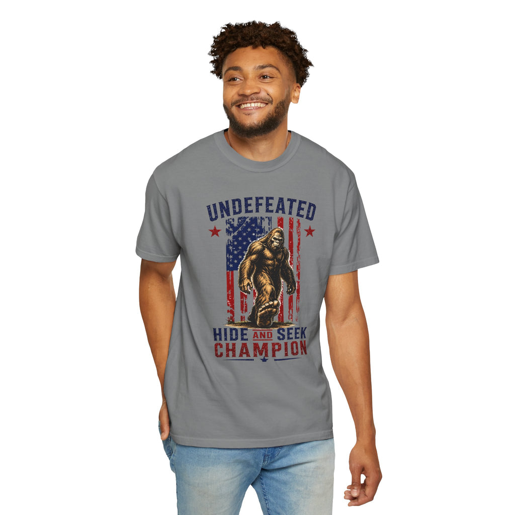 Undefeated Hide and Seek Champion 4th of July T-shirt