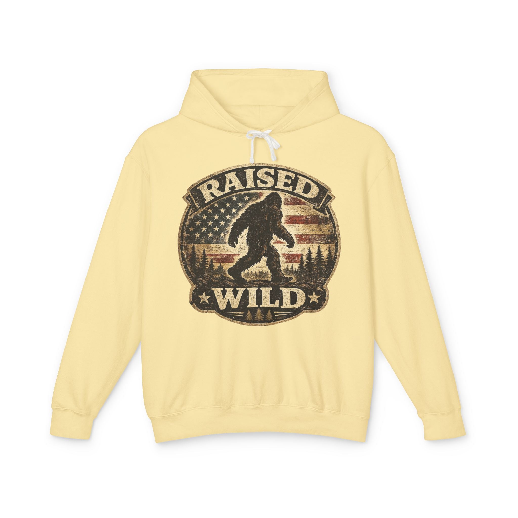 Raised Whild Bigfoot Hooded Sweatshirt