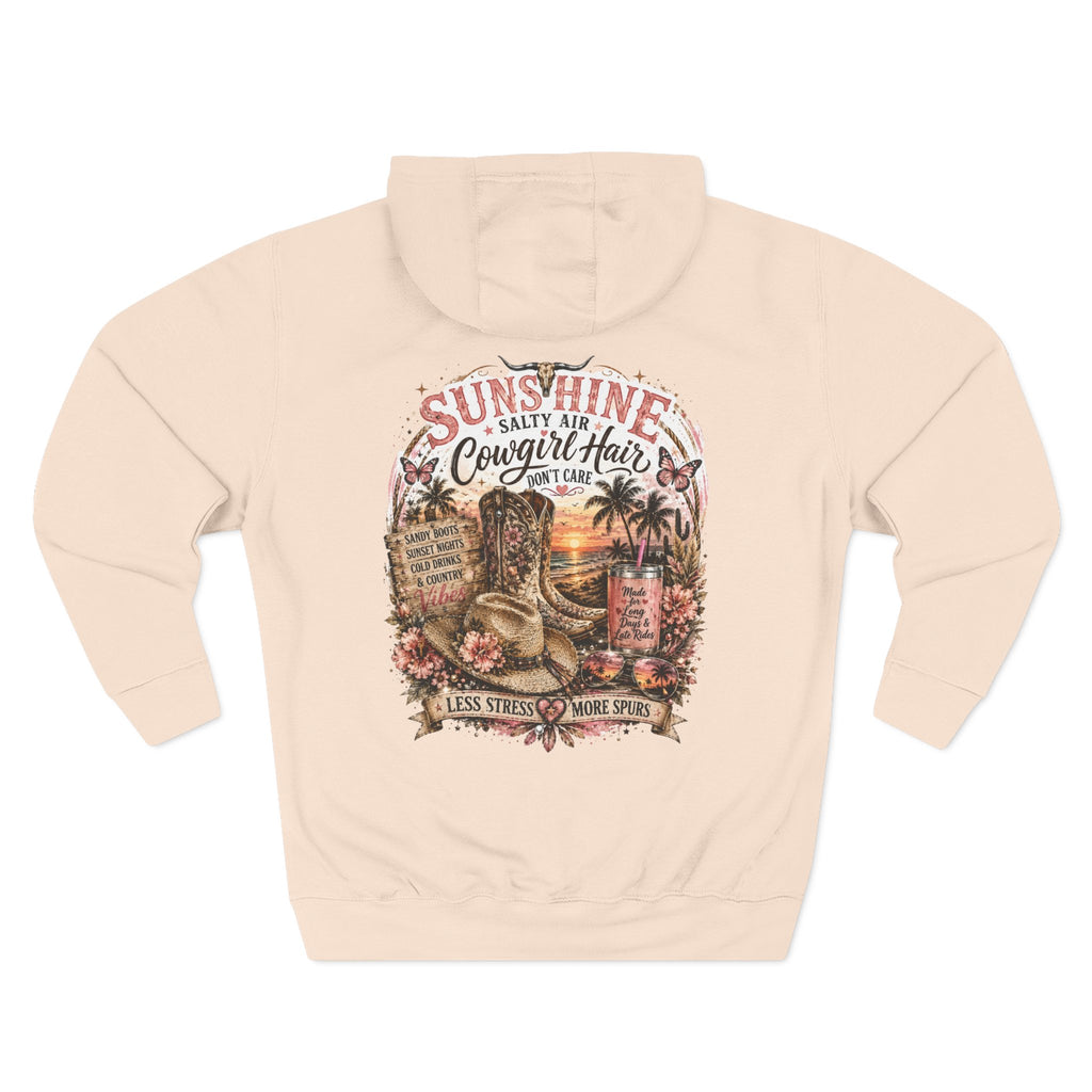Sunshine Coffee Shop Graphic Hoodie — Retro Café Brew Design