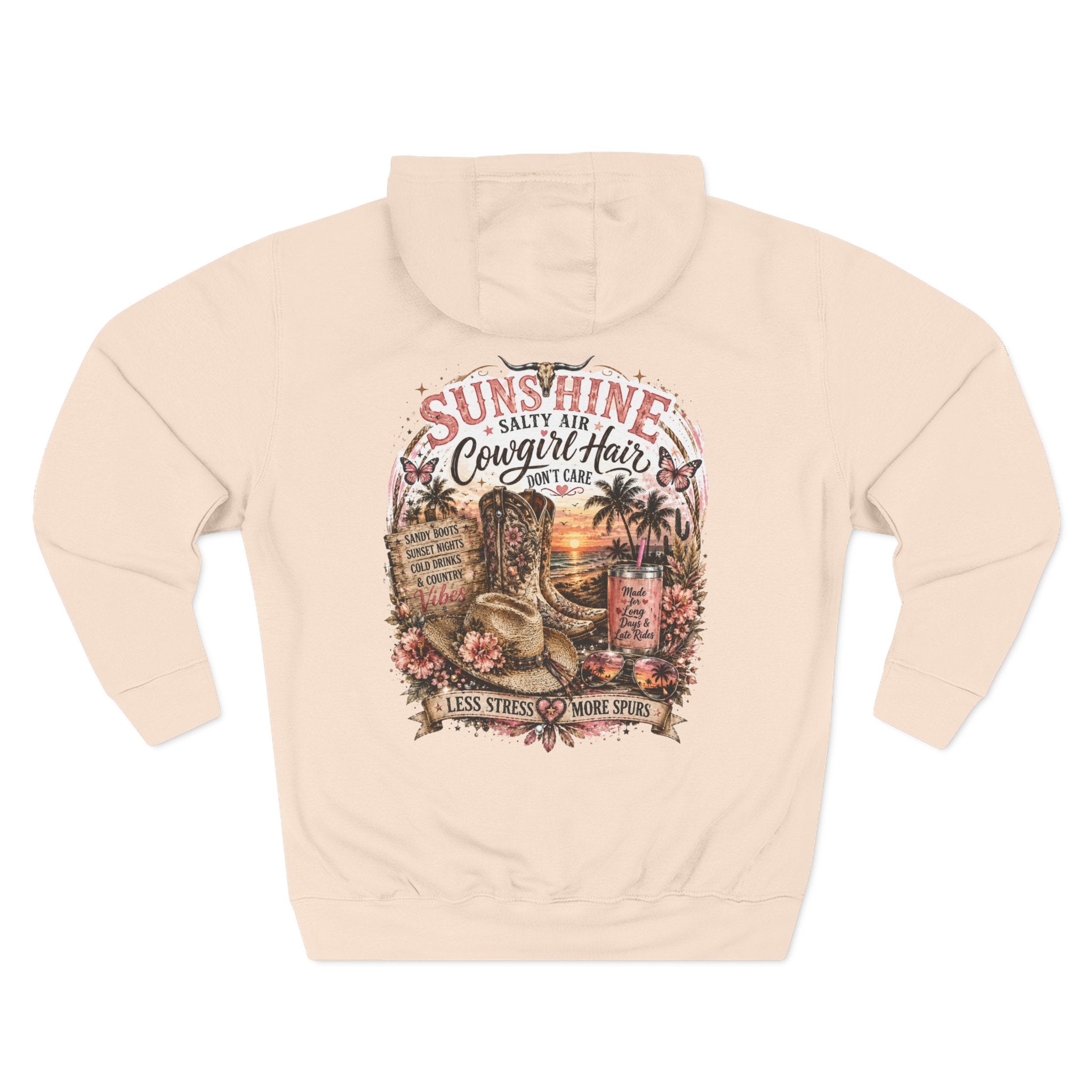Sunshine Coffee Shop Graphic Hoodie — Retro Café Brew Design
