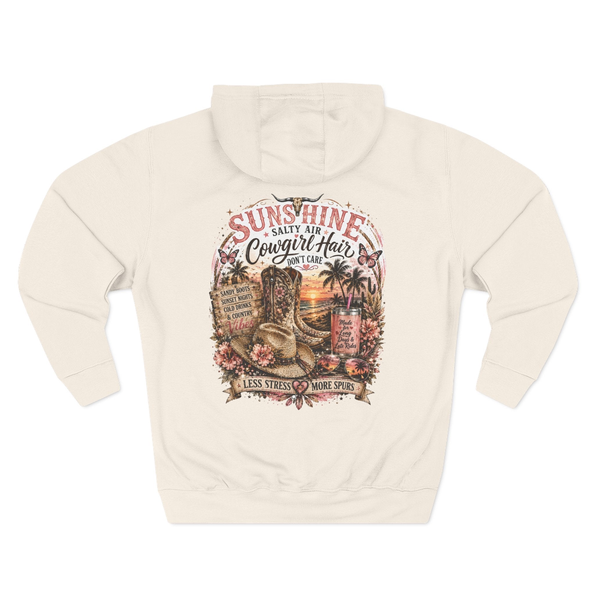 Sunshine Coffee Shop Graphic Hoodie — Retro Café Brew Design