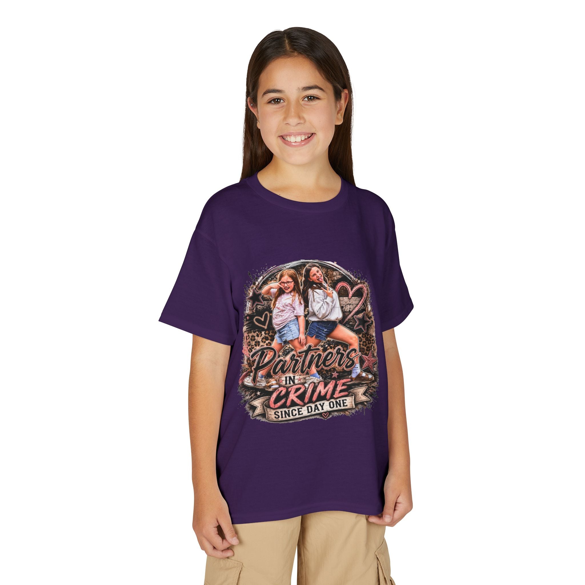 "Partners in Crime Since Day One" Best Friend Tee – Youth T-Shirt