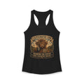 Caffeinated Cow Women's Ideal Racerback Tank