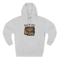 Country Music Guitar Hoodie — "Country Music: Too Loud For The City" Fleece Sweatshirt