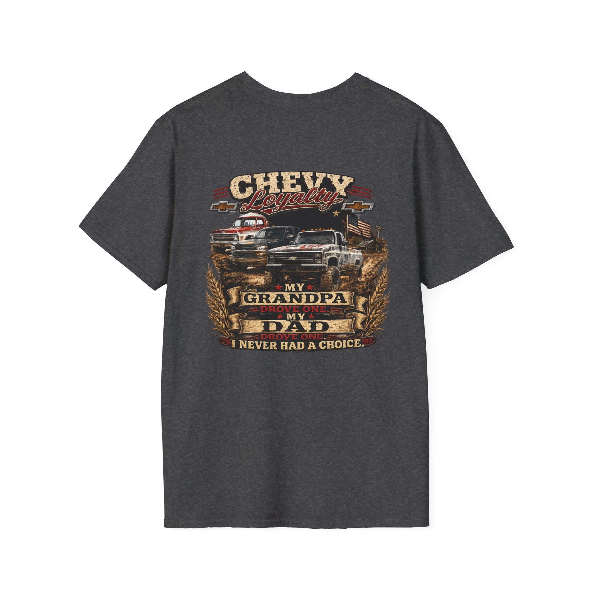 Chevy Loyalty Chevrolet K30 Vintage Patch T-Shirt — Retro Truck Owner Tee