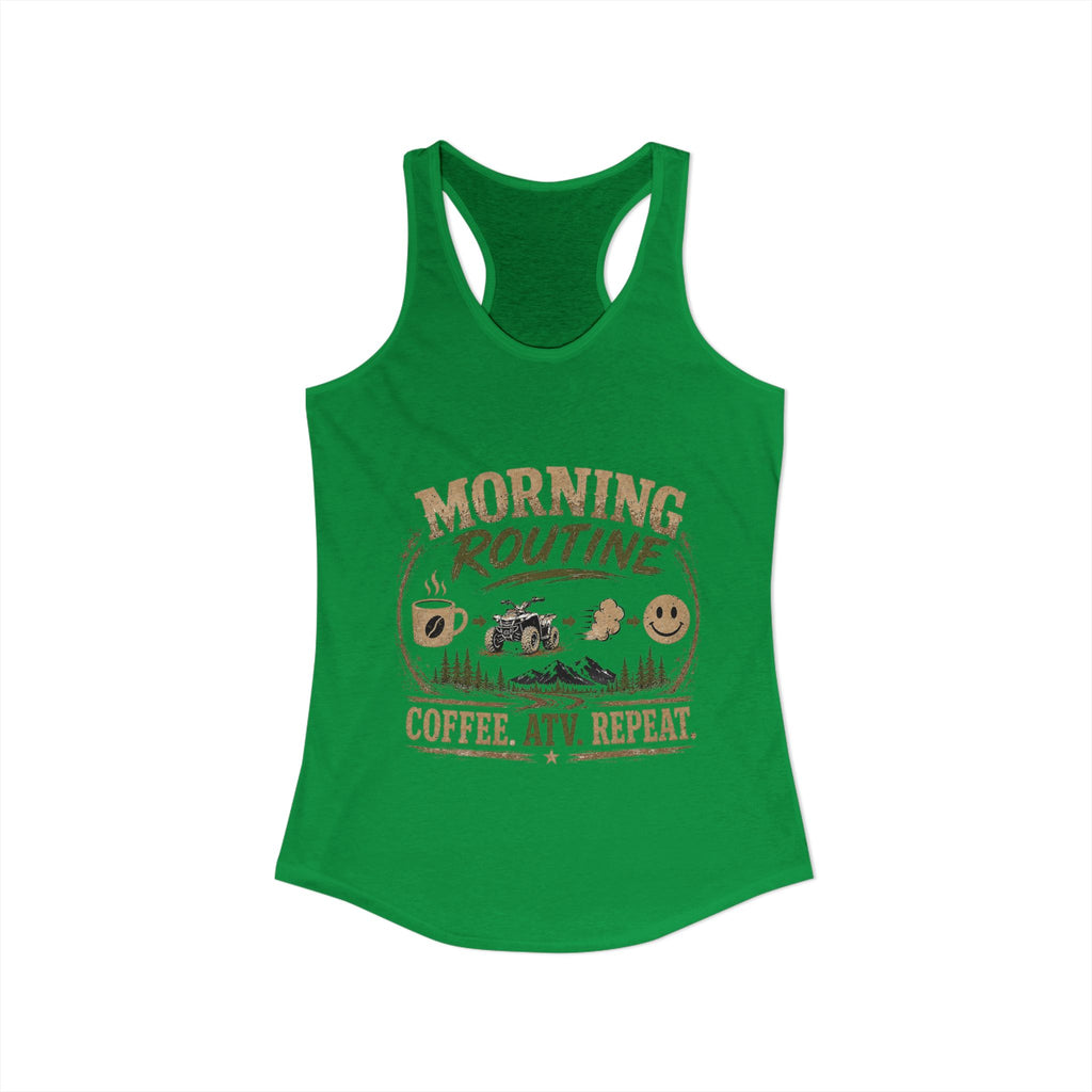 Morning Routine Women's Ideal Racerback Tank