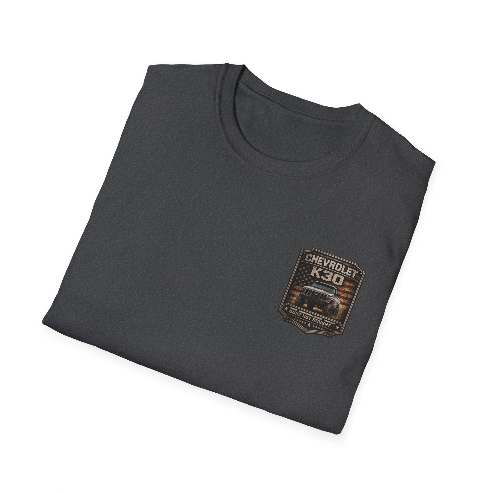 Built In America - Chevrolet K30 Vintage Patch T-Shirt