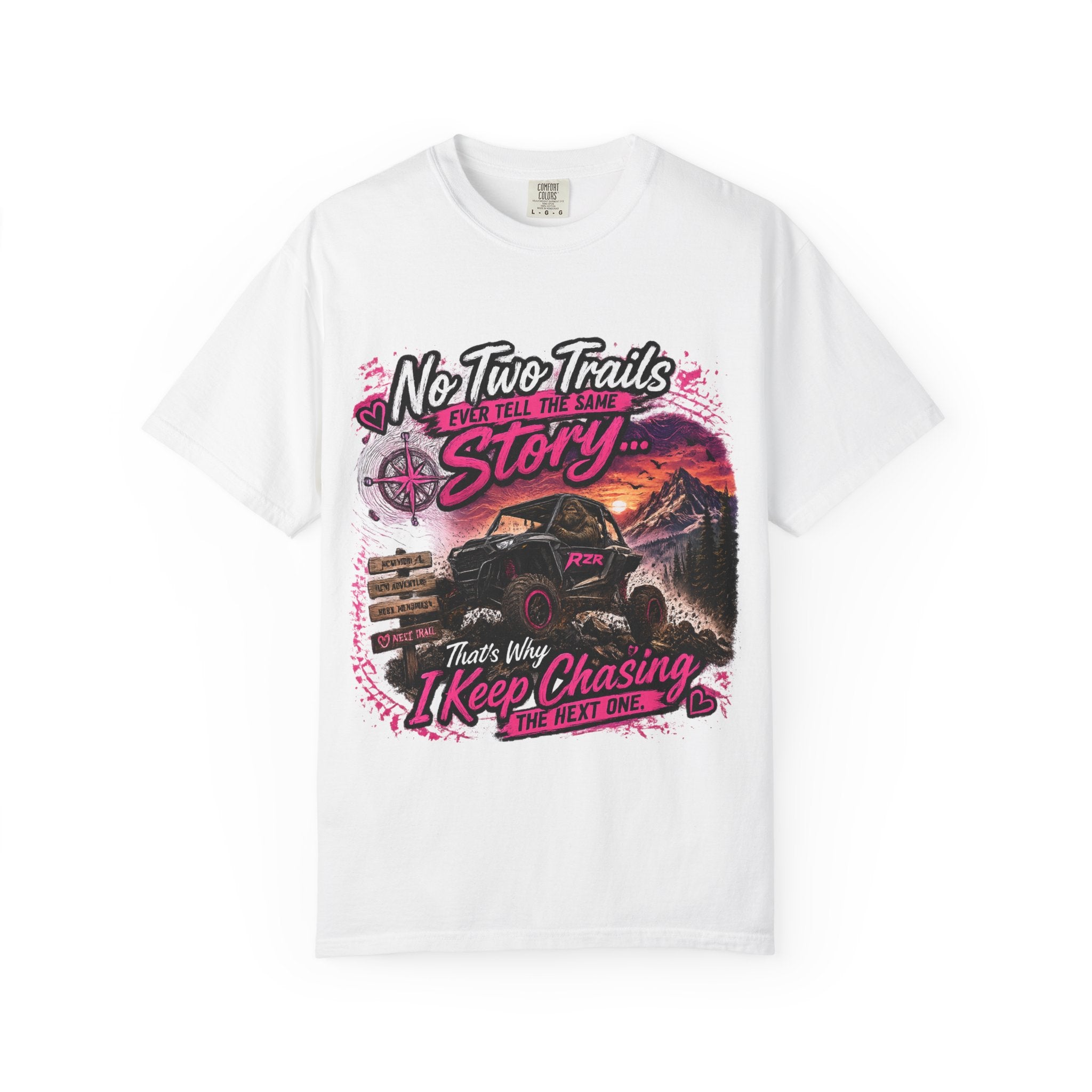 Off‑Road Truck T‑Shirt — “No Two Trails Ever Tell the Same Story” Adventure Tee