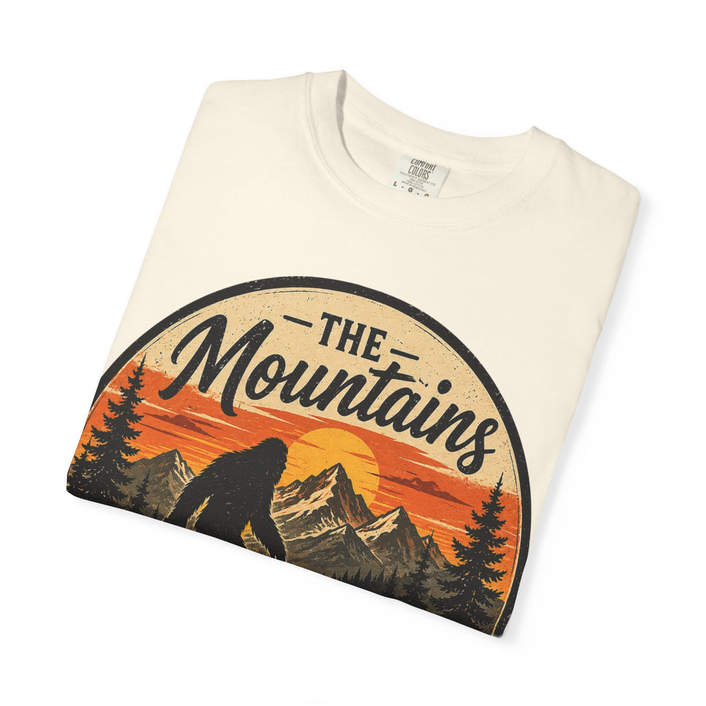 The Mountains Are Calling T‑Shirt — Outdoor Adventure Graphic Tee