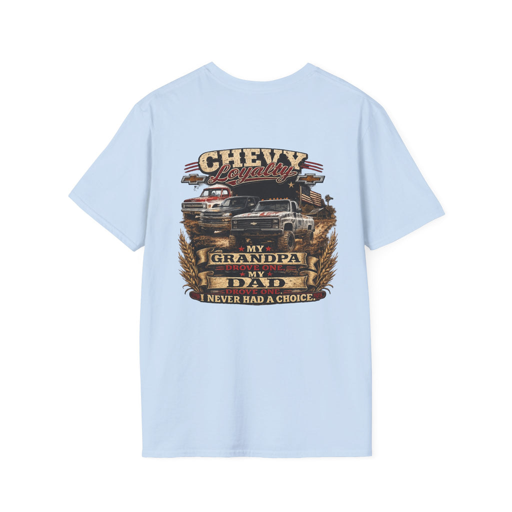 Chevy Loyalty Chevrolet K30 Vintage Patch T-Shirt — Retro Truck Owner Tee