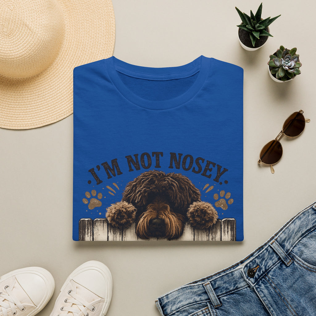 'I'm Not Nosey I'm the Neighborhood Security System' - Unisex Softstyle T-Shirt