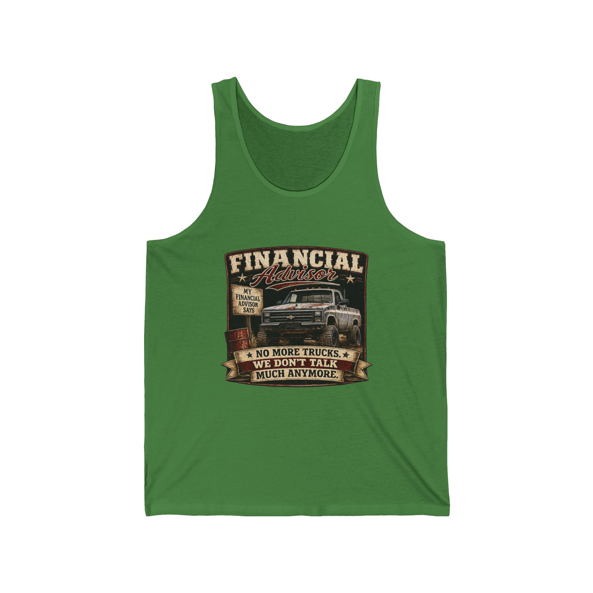 Financial Advisor Jersey Tank