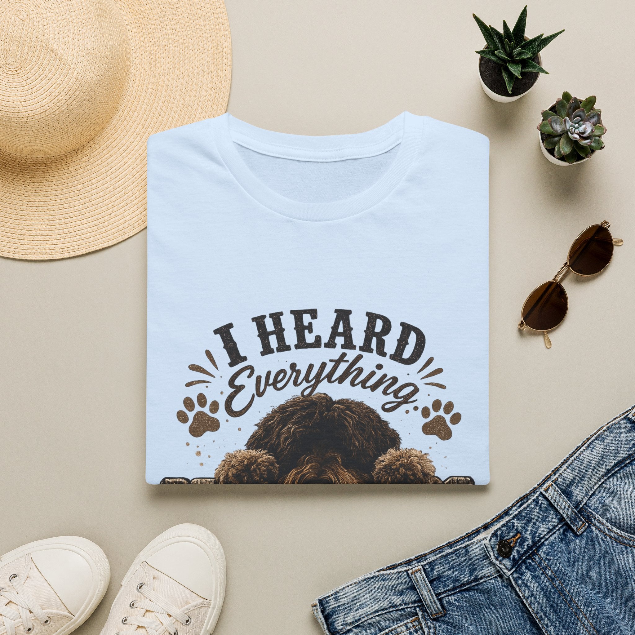 'I Heard Everything Carry On' - Unisex Softstyle T-Shirt