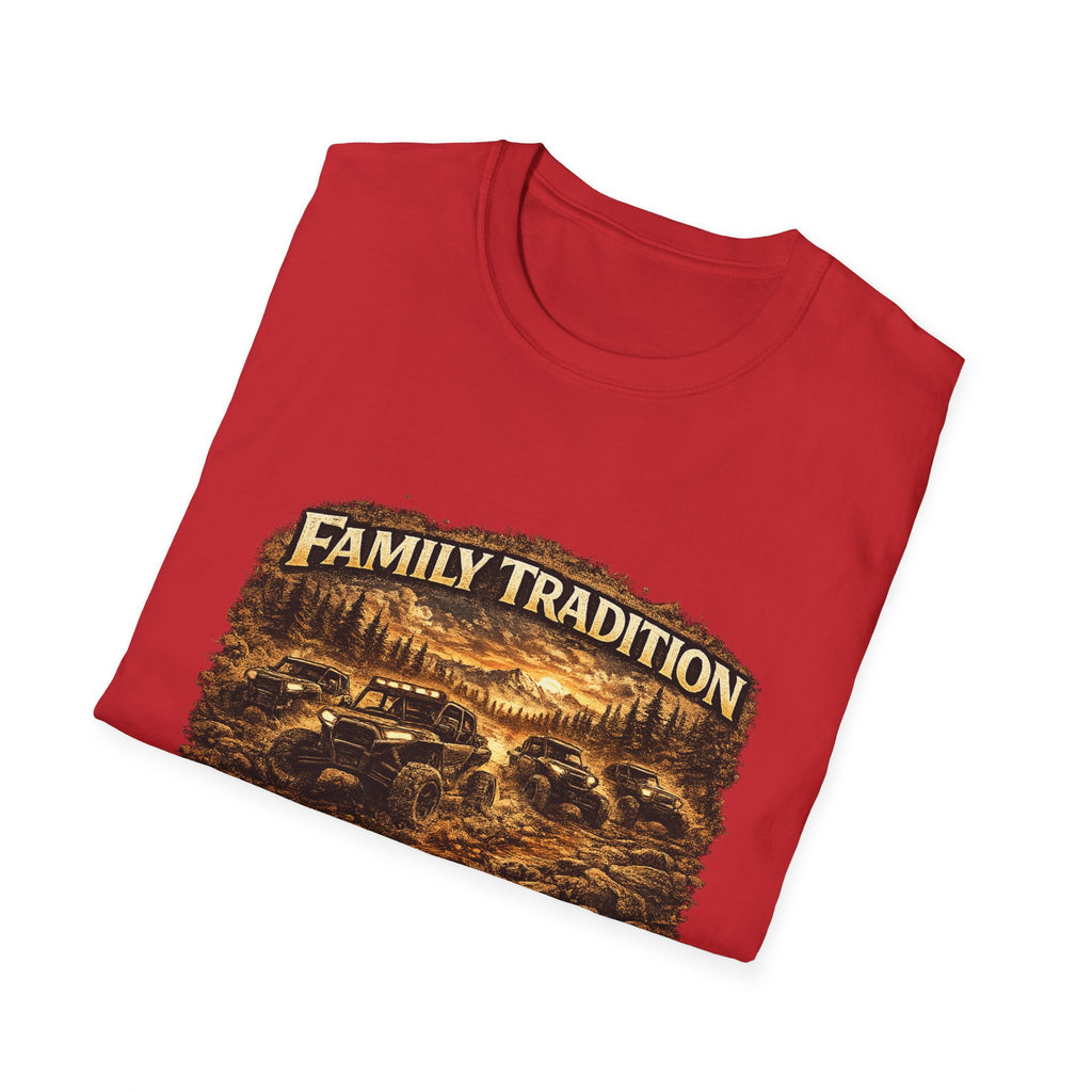 "Family Tradition" Off-Road Truck Vintage Graphic — T-Shirt
