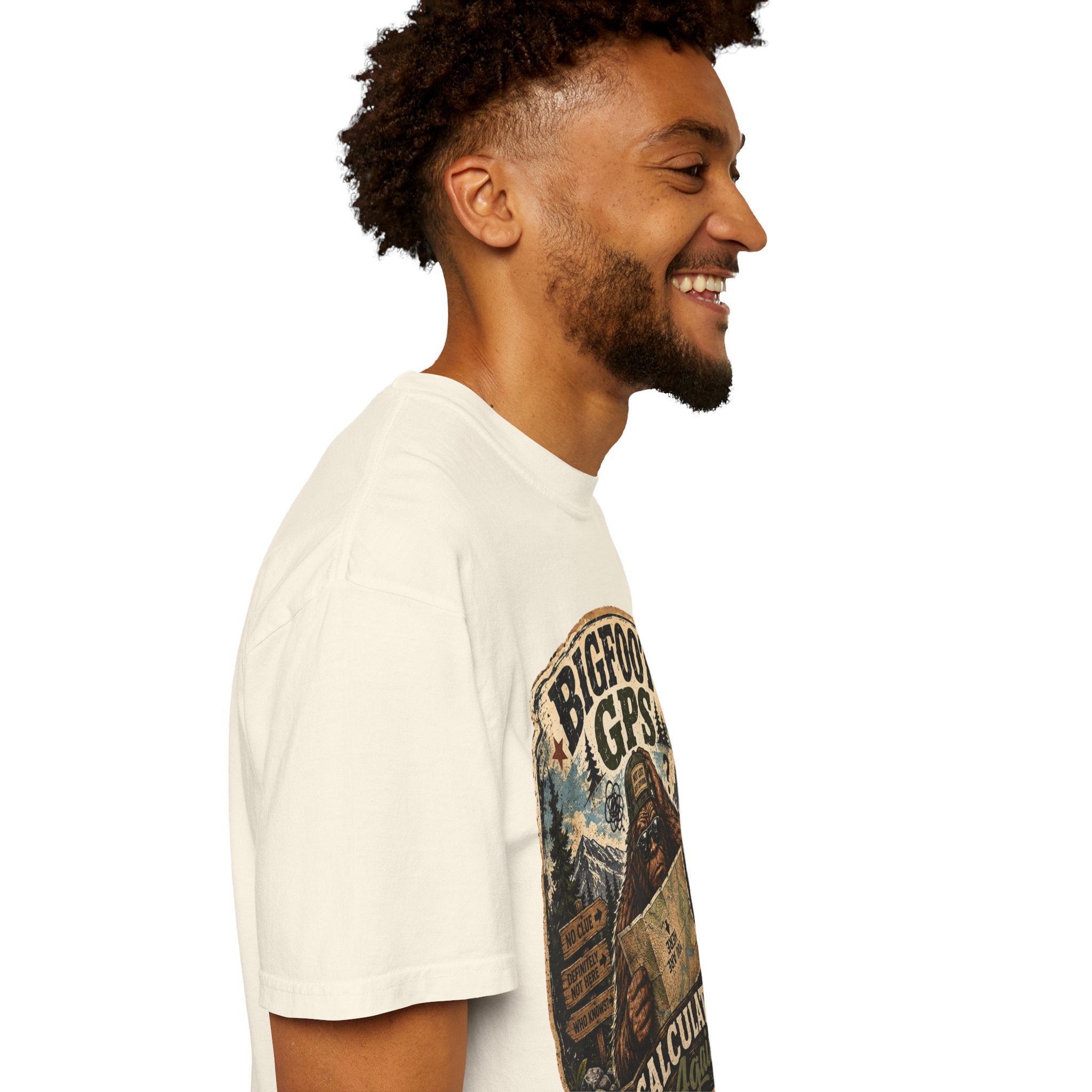 Bigfoot’s GPS Recalculating T-shirt