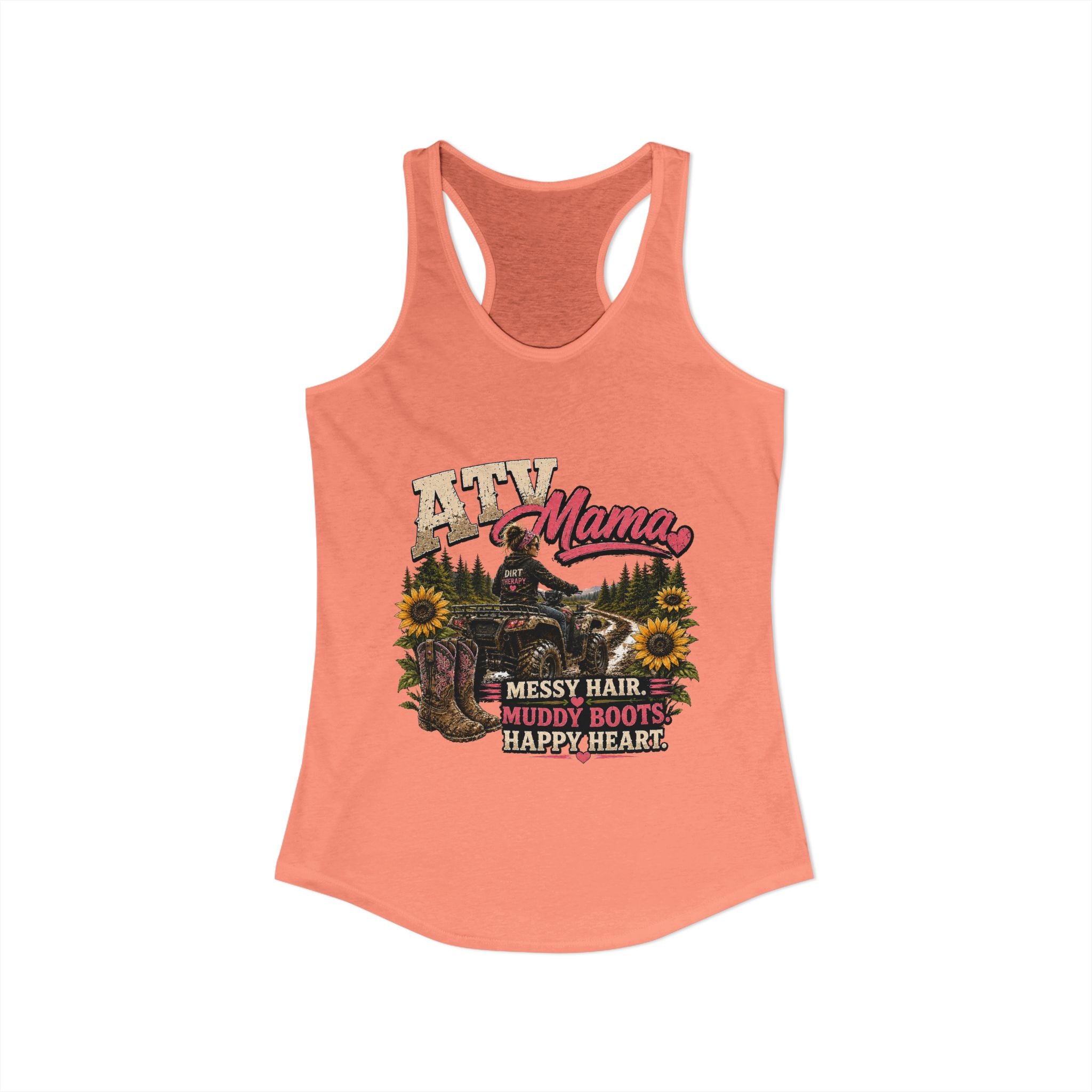 ATV Mama Women's Ideal Racerback Tank