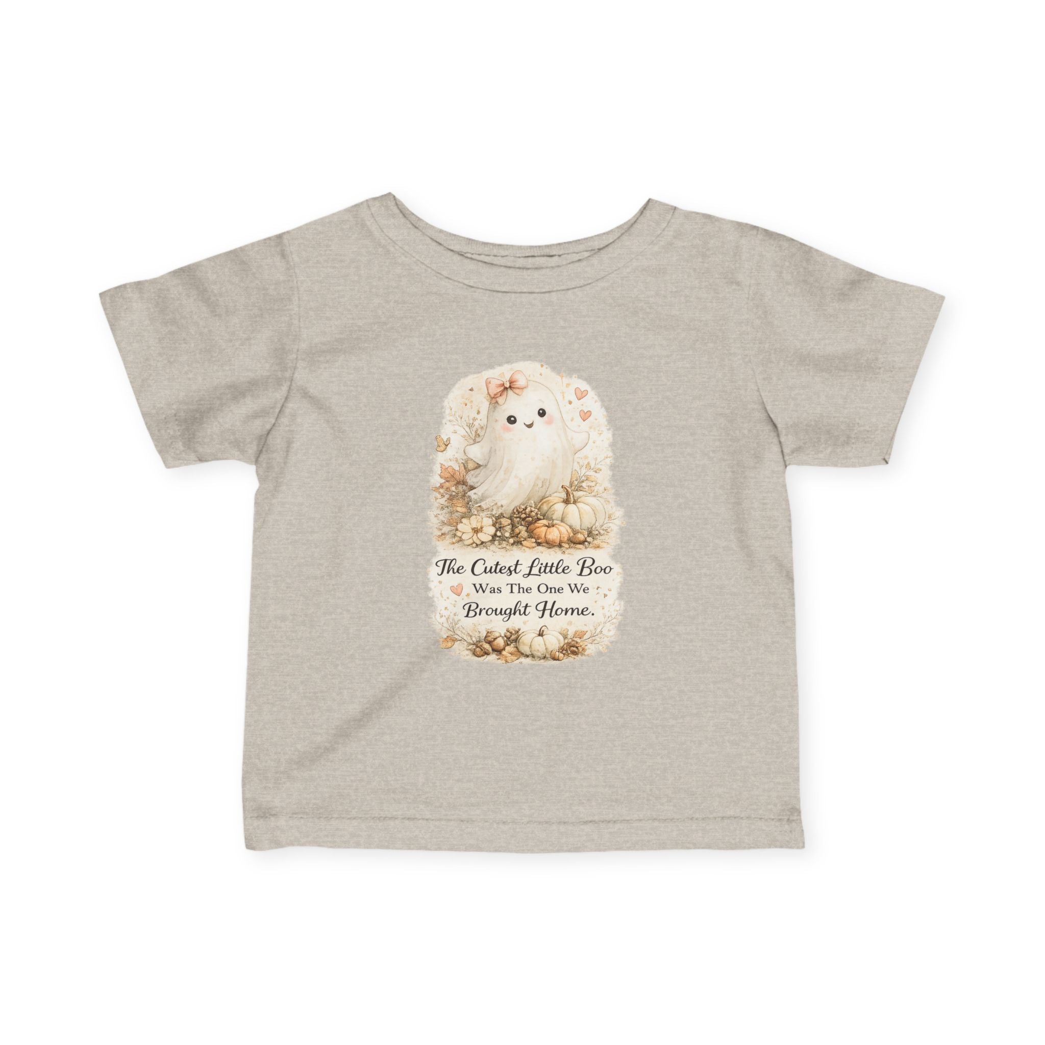 Cute Fluffy Puppy "The Cutest Little Poo Was The One We Brought Home" Baby Shirt — Infant Tee
