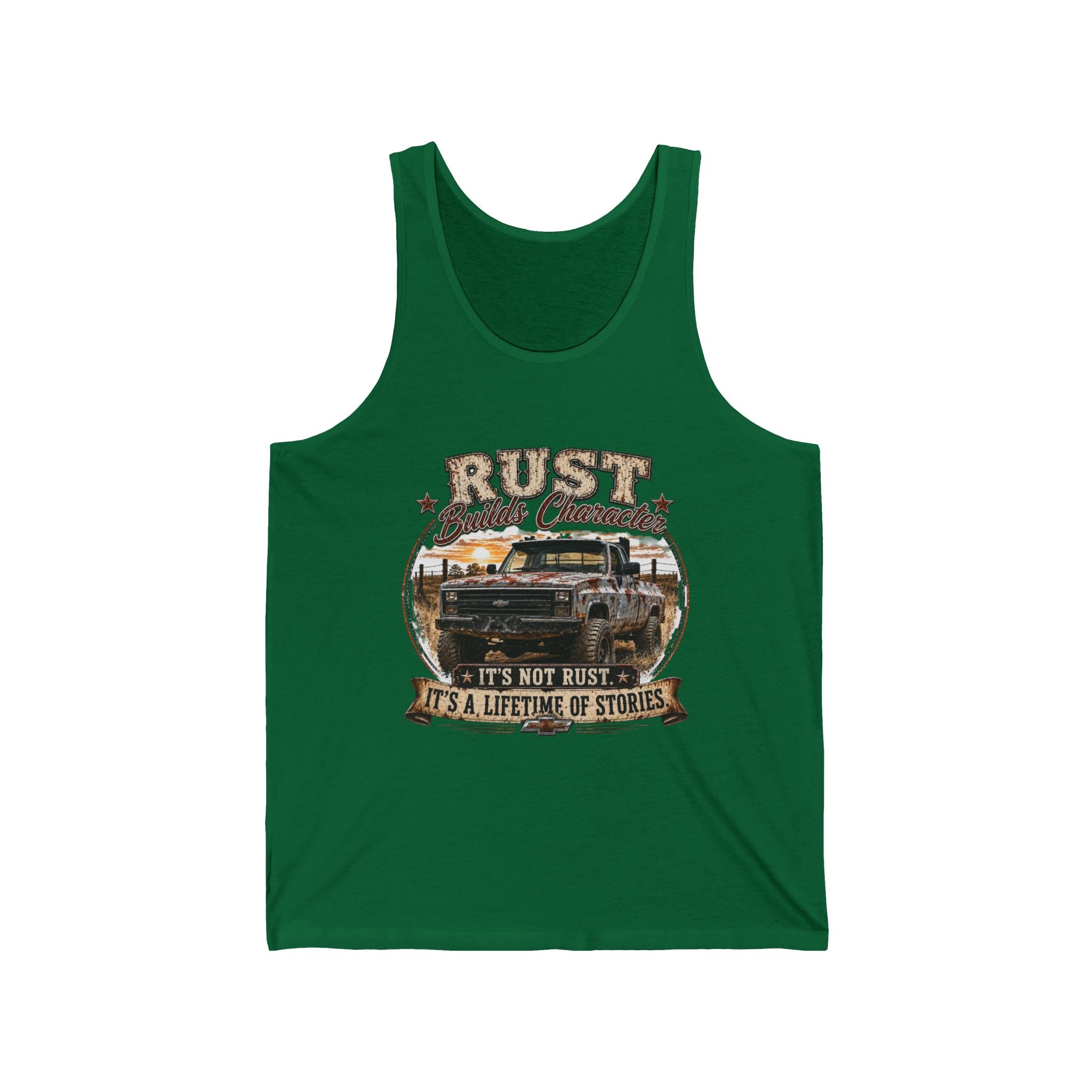 Rust Builds Character Jersey Tank