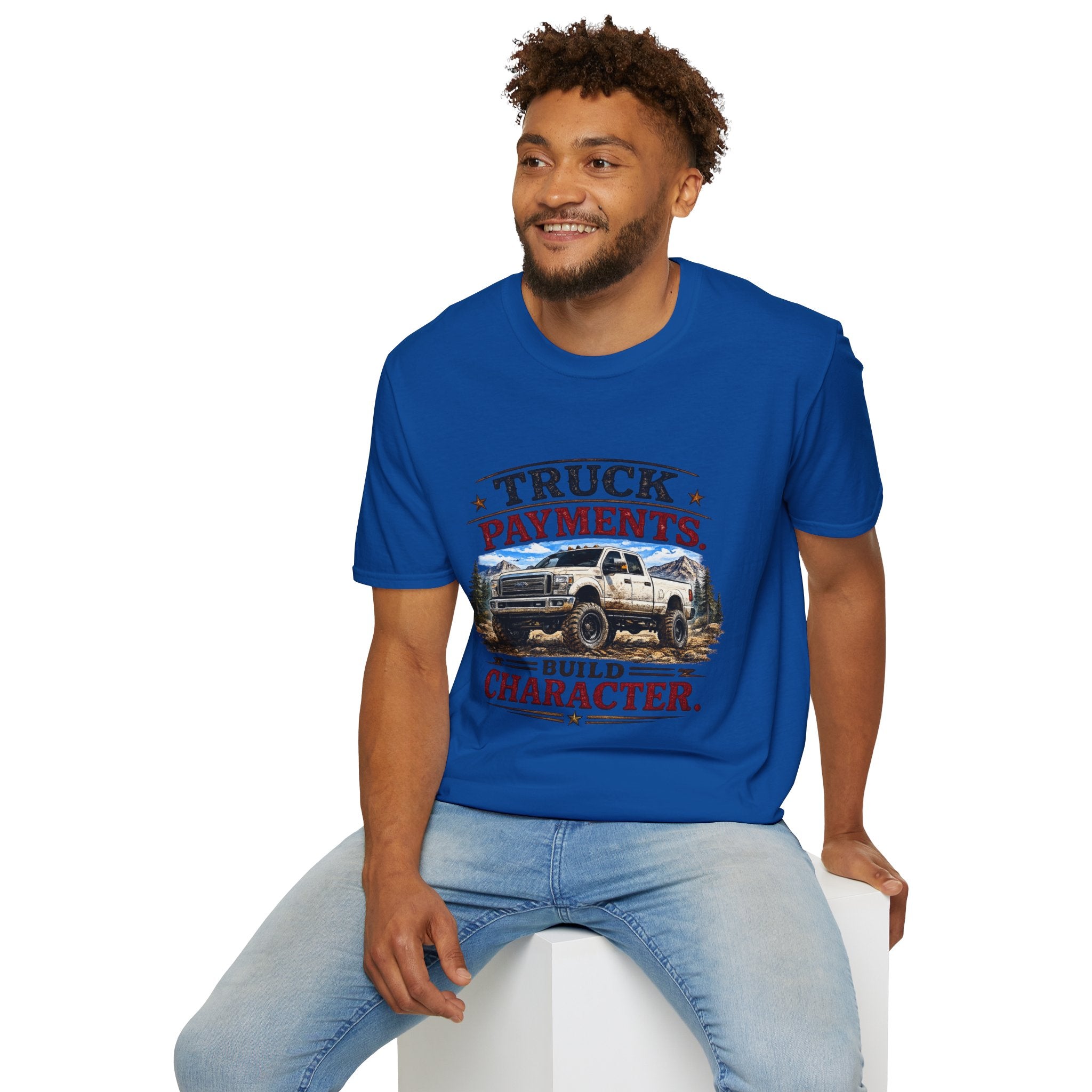 Truck Payments Build Character Softstyle T-Shirt