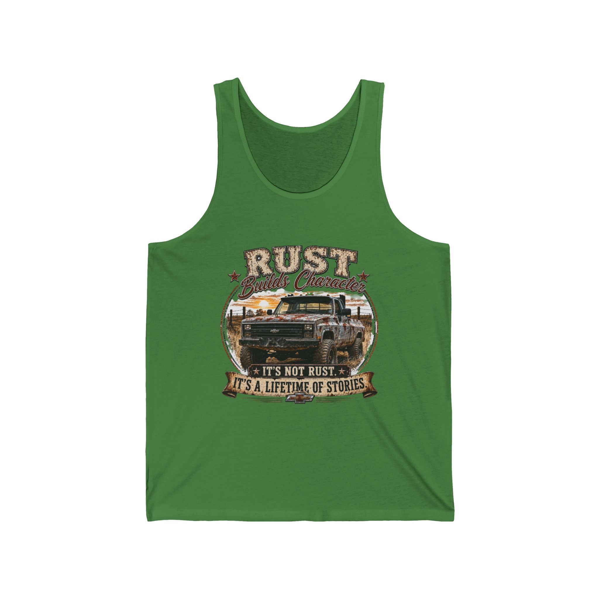 Rust Builds Character Jersey Tank