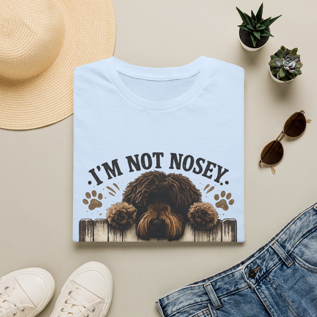 'I'm Not Nosey I'm the Neighborhood Security System' - Unisex Softstyle T-Shirt